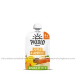 Piccolo Organic Apple & Apricot with A Pinch Of Cinnamon (4+ Months) 100gm