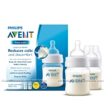 Philips Avent Anti-Colic 2 Wide-Neck Feeding Bottle (0m+) 125ml (2pcs Box)