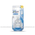 Philips Avent Anti-Colic 2 Newborn Flow Teats (0m+)