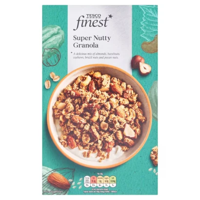 Tesco Finest Super Nutty Granola 500gm