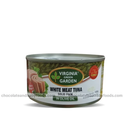 Virginia Green Garden White Meat Tuna In Olive Oil 185gm