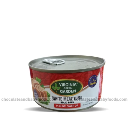 Virginia Green Garden White Meat Tuna In Sunflower Oil 185gm