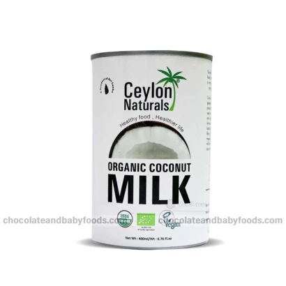 Ceylon Naturals Organic Coconut Milk 400ml