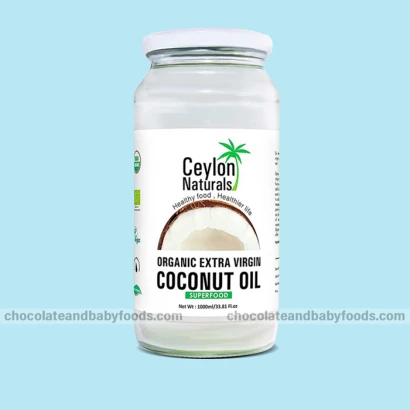 Ceylon Naturals Organic Extra Virgin Coconut Oil 1000ml