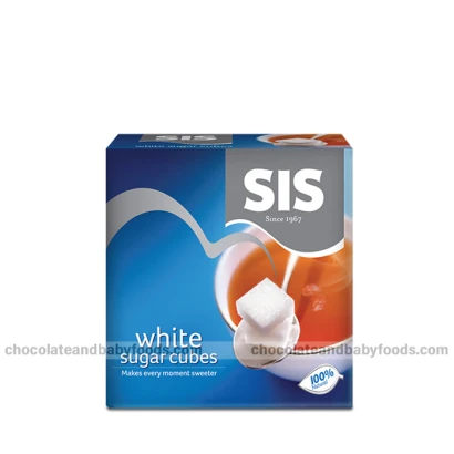 Sis White Sugar Cubes 454gm