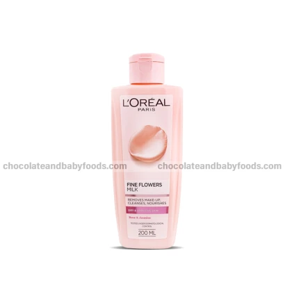 L'oreal Paris Fine Flowers Milk for Dry & sensitive skin 200ml