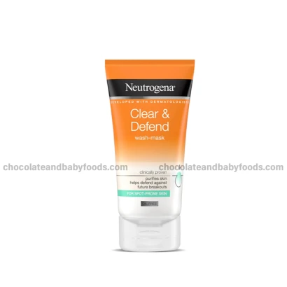 Neutrogena Clear & Defend Wash Mask (Oil Free) 150ml