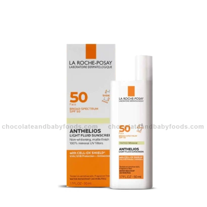 La Roche-Posay Tinted Mineral Anthelios Light Fluid Sunscreen (Face SPF 50) 50ml