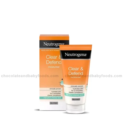 Neutrogena Clear & Defend Moisturiser (Oil Free) 50ml