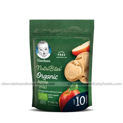 Gerber Organic Nutribites Apple Biscuits (10m+) 150gm