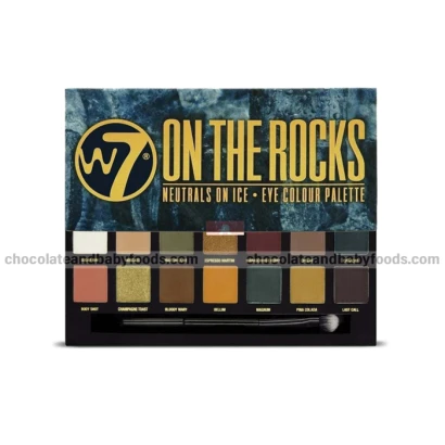 W7 On The Rocks Neutrals On Ice Eye Colour Palette 14 Colours