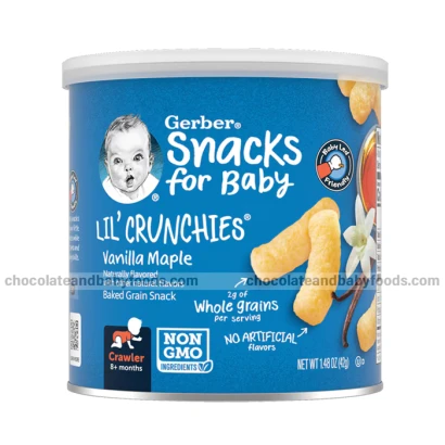 Gerber Lil' Crunchies Vanilla Maple (8+ Months) 42G