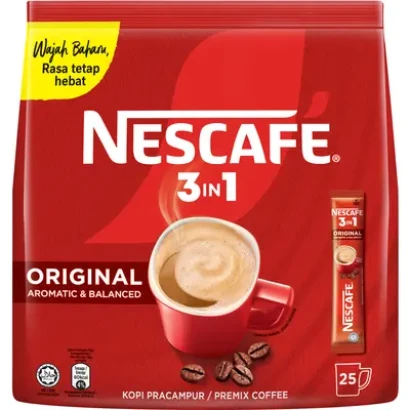 Nescafe 3in1 Original Aromatic & Balanced (18g X 25stik) 450G