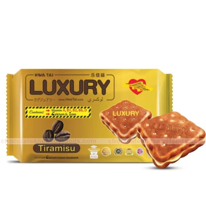 Luxury Tiramisu Flavored Calcium Cream Sandwich 200gm