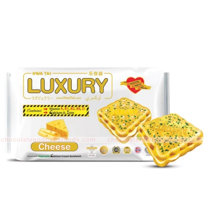 Luxury Cheese Flavored Vegetable Calcium Cream Sandwich 200gm