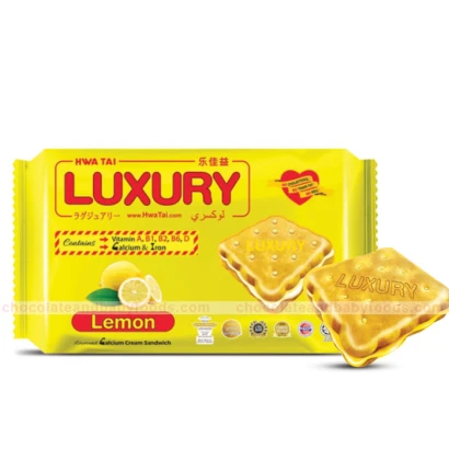 Luxury Lemon Flavored Calcium Cream Sandwich 200gm