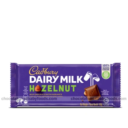 Cadbury Dairy Milk Hazelnut Chocolate Bar 160gm