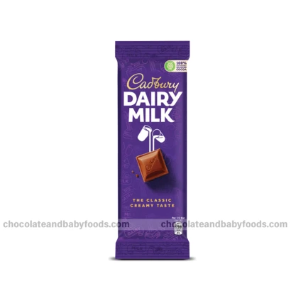 Cadbury Dairy Milk Chocolate Bar 90gm