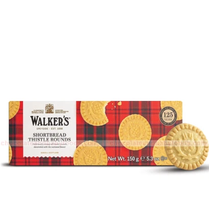 Walker's Shortbread Thistle Rounds 150gm