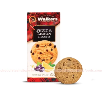 Walker's Fruit & Lemon Biscuits 150gm