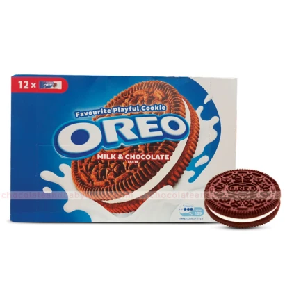 Oreo Milk & Chocolate Favorite Cookies (12packs) 441.6gm