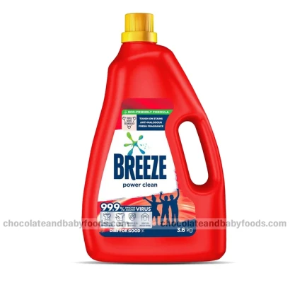 Breeze Power Clean Liquid Detergent 3.6kg