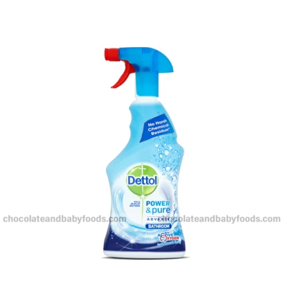 Dettol Power Pure Advance Bathroom Cleaner Spray 1L