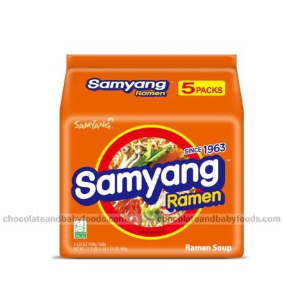 Samyang Ramen Noodle Soup (5pcs) 600gm