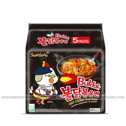 Samyang Buldak Hot Chicken Flavor Ramen Noodles (5pcs) 700gm