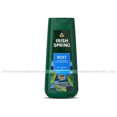 Irish Spring Reset Moisturizing Face + Body Wash 591ml