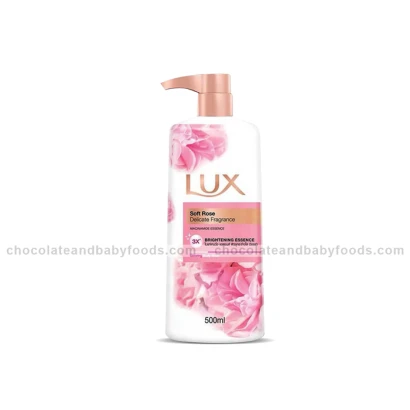 Lux Soft Rose Glowing Body Wash 500ml