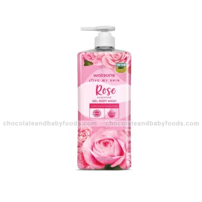 Watsons Rose Gel Body Wash 1000ml