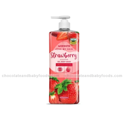 Watsons Strawberry Gel Body Wash 1000ml