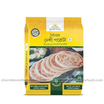 Golden Harvest Premium Deshi Paratha (20pc's pack) 1300gm