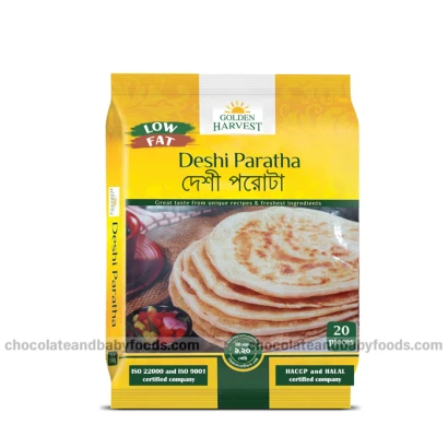 Golden Harvest Low Fat Deshi Paratha (20pc's) 1200gm