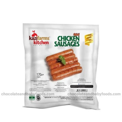 Kazi Farms Kitchen Spicy Chicken Sausage  (10pcs) 340gm