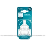 Philips Avent Anti-Colic 2 Fast Flow Teats (6M+)