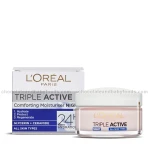 L'Oreal Paris Triple Active Comforting Moisturiser 24H Hydration (Night Cream) 50ml