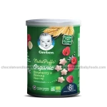 Gerber Organic NutriPuffs Raspberry & Banana 8m+ 35gm