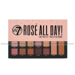 W7 Rose All Day Face Palette 12 Colours