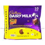 Cadbury Dairy Milk Chocolate with Chips More! (10pcs) 150gm