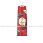 Old Spice Rock With Charcoal 2 in 1 Shower Gel + Shampoo 400ml