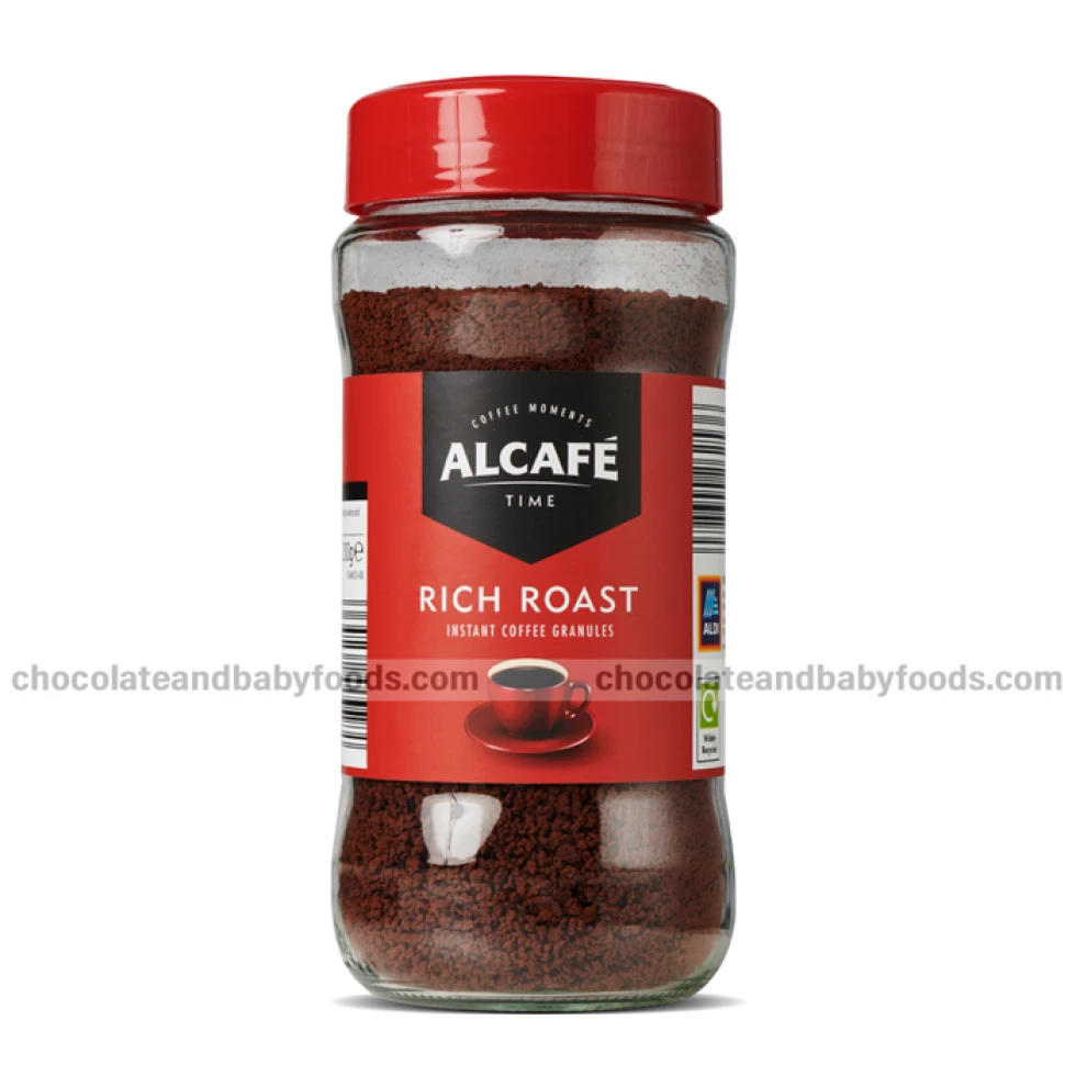 Alcafe Rich Roast Instant Coffee Granulated 200gm ...