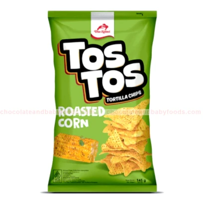 Tos Tos Roasted Corn Tortilla Chips 145gm