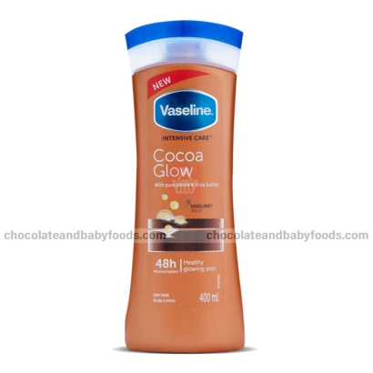 Vaseline Cocoa Glow with Pure Cocoa & Shea Butter Body Lotion 400ml