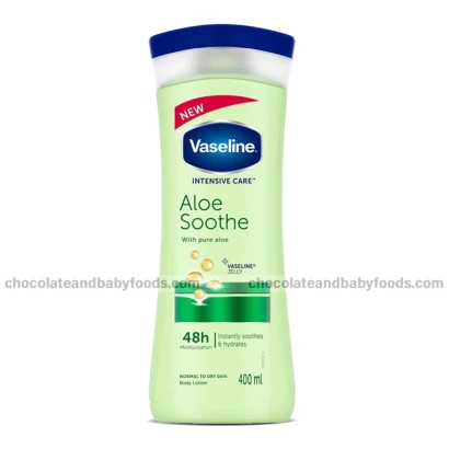 Vaseline Aloe Soothe Intensive Care Lotion 400ml