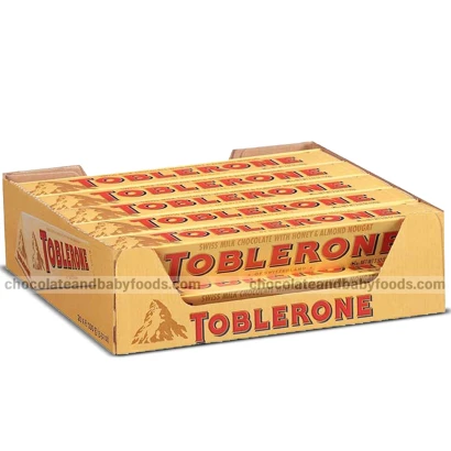 Toblerone Milk Chocolate Bar (20pcs Box 100gm Each)