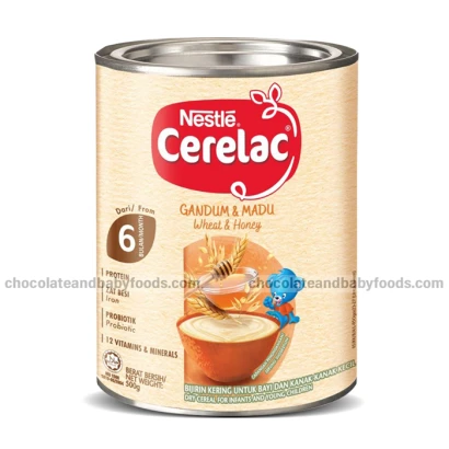 Nestle Cerelac Wheat & Honey (6mnths Baby) 500gm