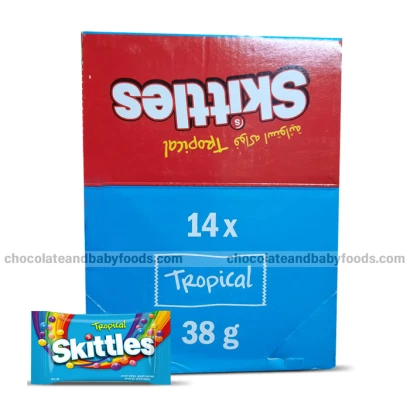 Skittles Tropical Chocolate (14pcs) 532gm