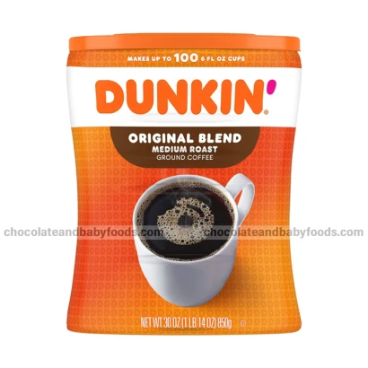 Dunkin Original Blend Medium Roast Ground Coffee 850gm